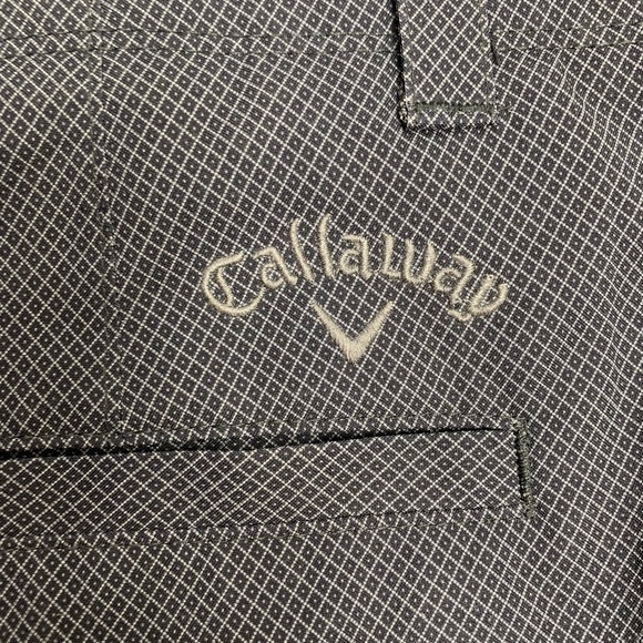 Callaway Flat Front Gray Performance Shorts Size 42 - Picture 7 of 8